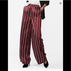 Mid Rise Wide Leg Pants